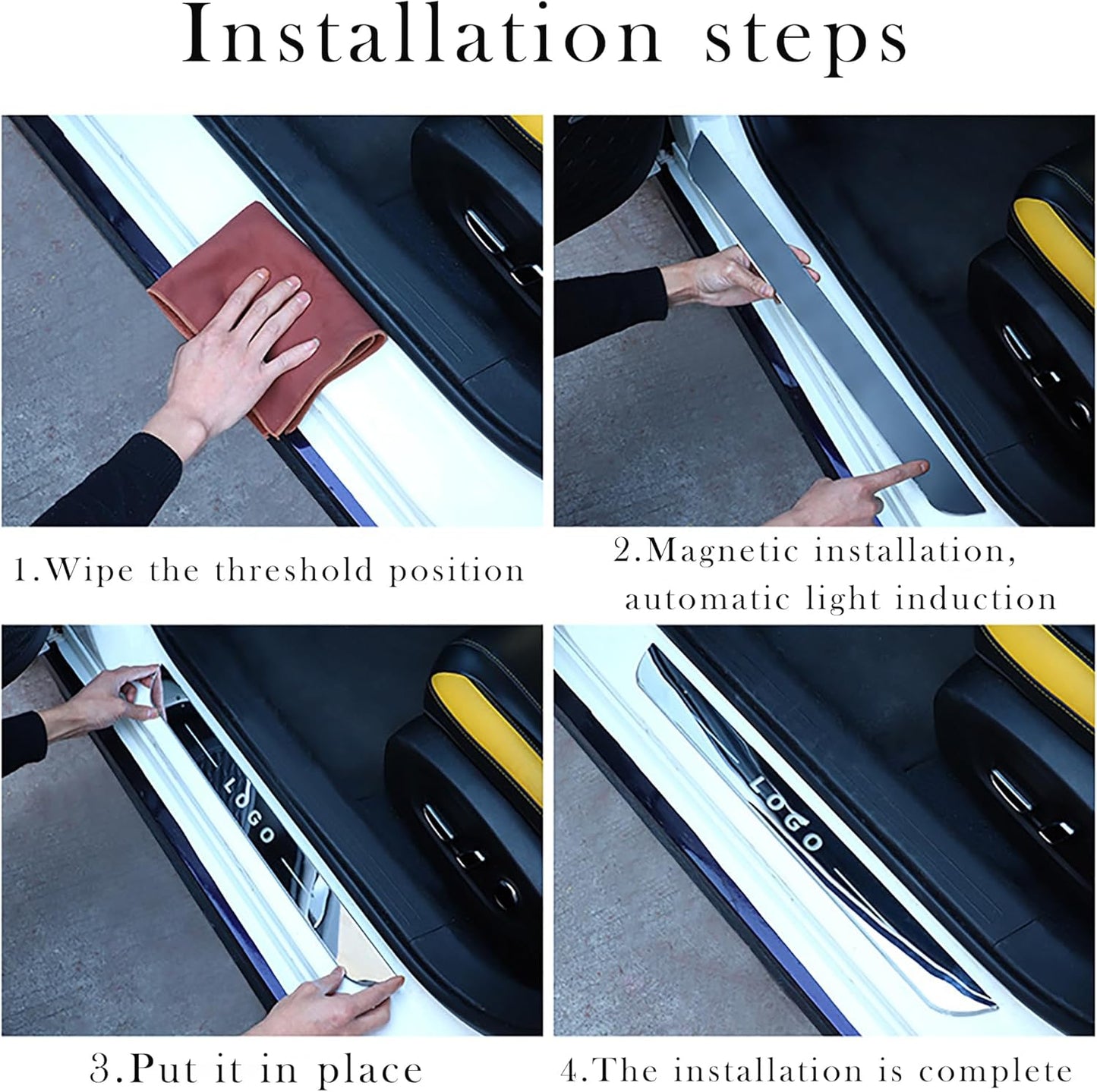 GlowStep™ LED Door Magnetic Light