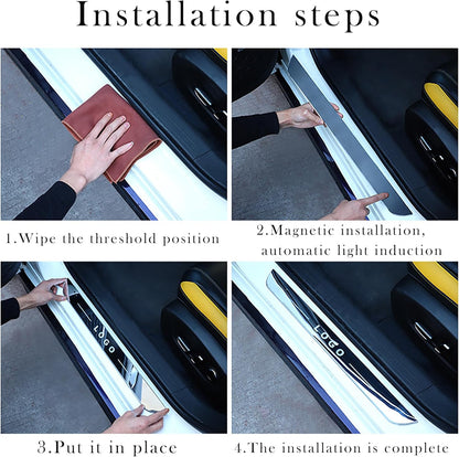 GlowStep™ LED Door Magnetic Light