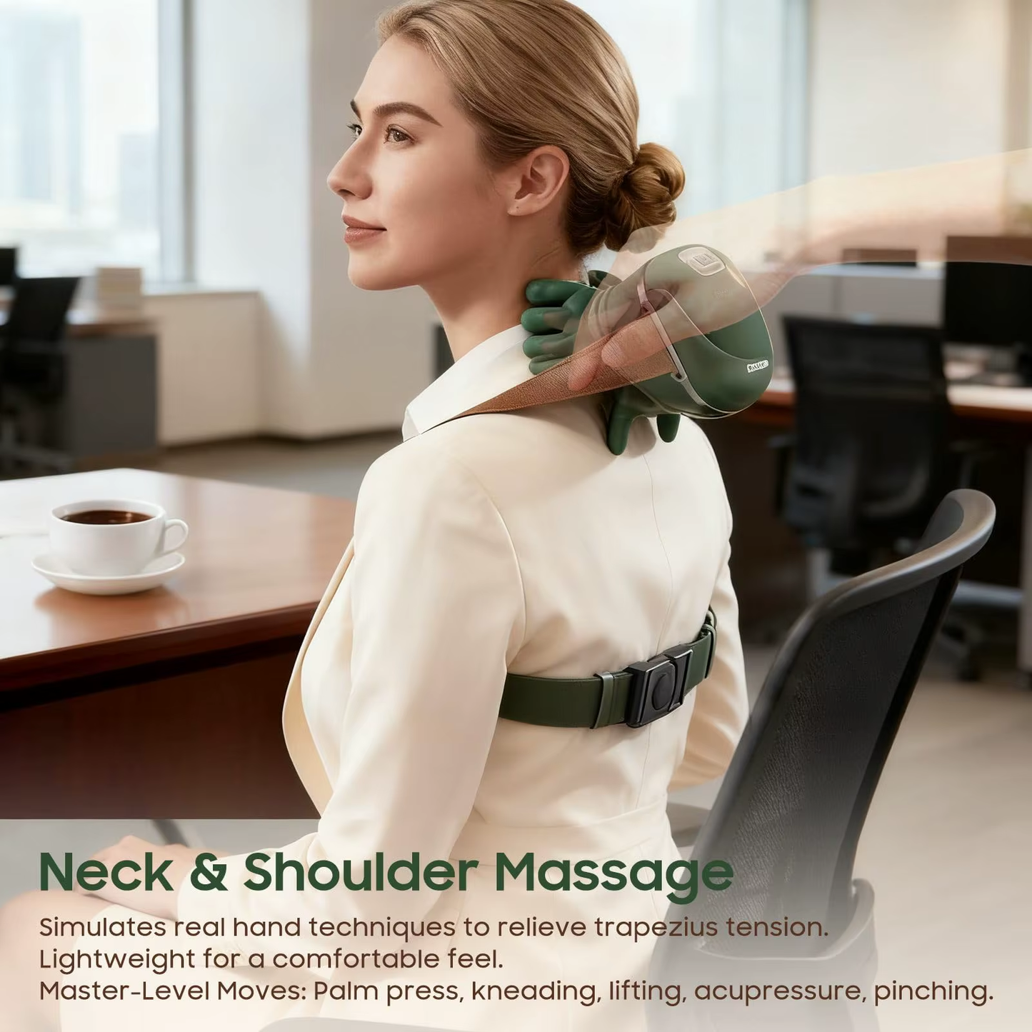 HandTherapy Pro™ Neck & Shoulder Massager