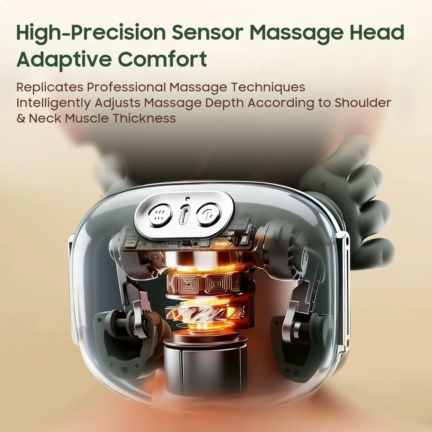 HandTherapy Pro™ Neck & Shoulder Massager