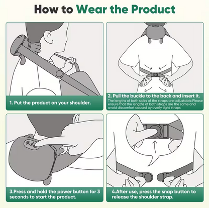 HandTherapy Pro™ Neck & Shoulder Massager