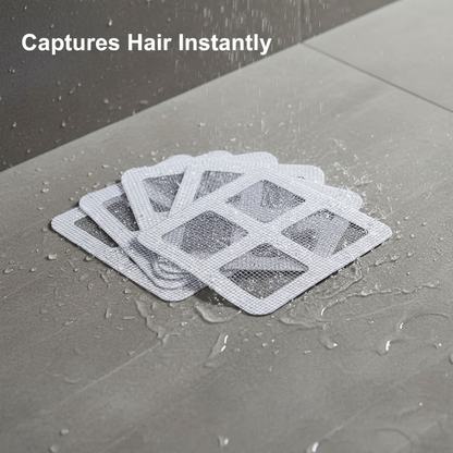 ClearFlow™ Disposable Shower Drain Hair Catcher