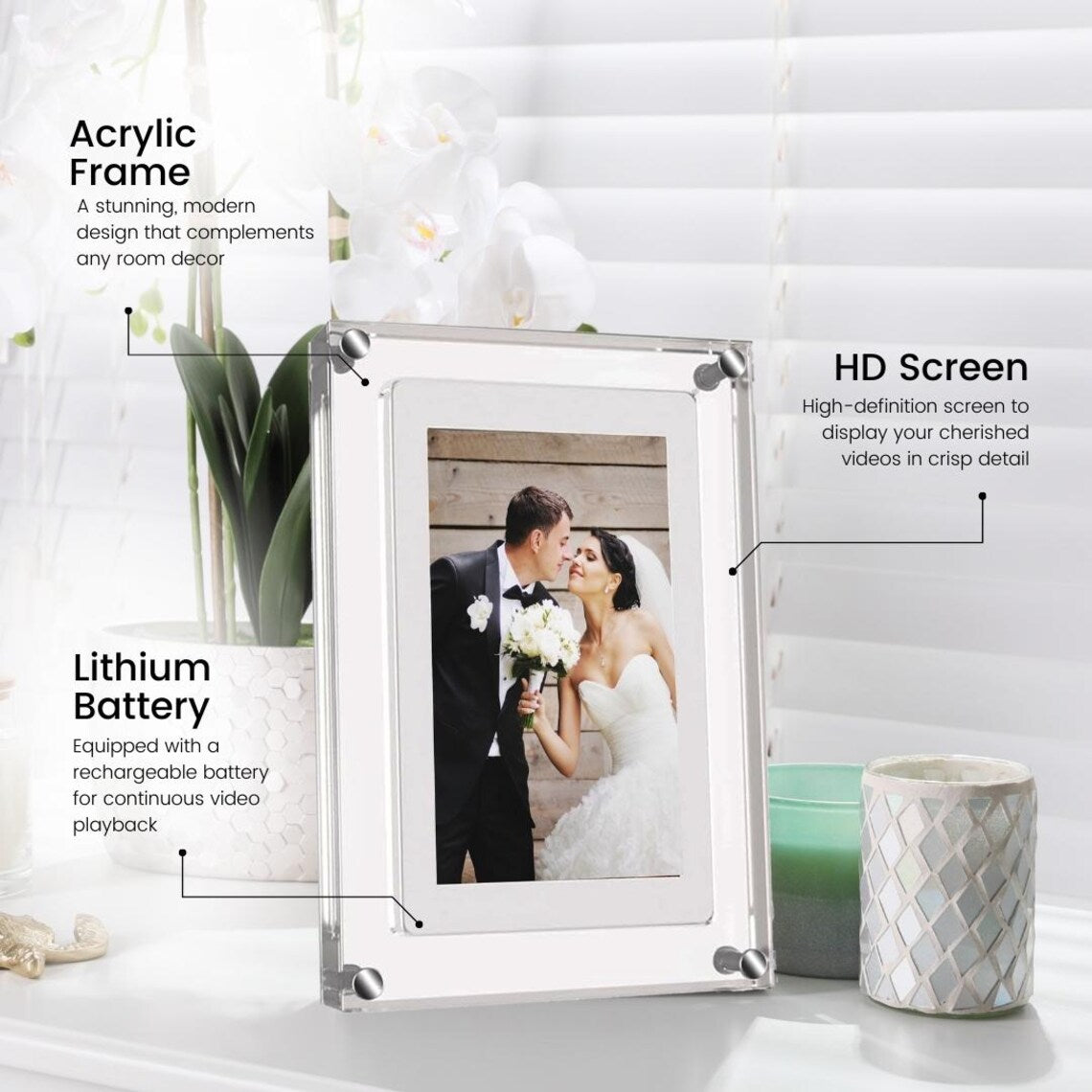 MemoryGlow™ Digital Frame