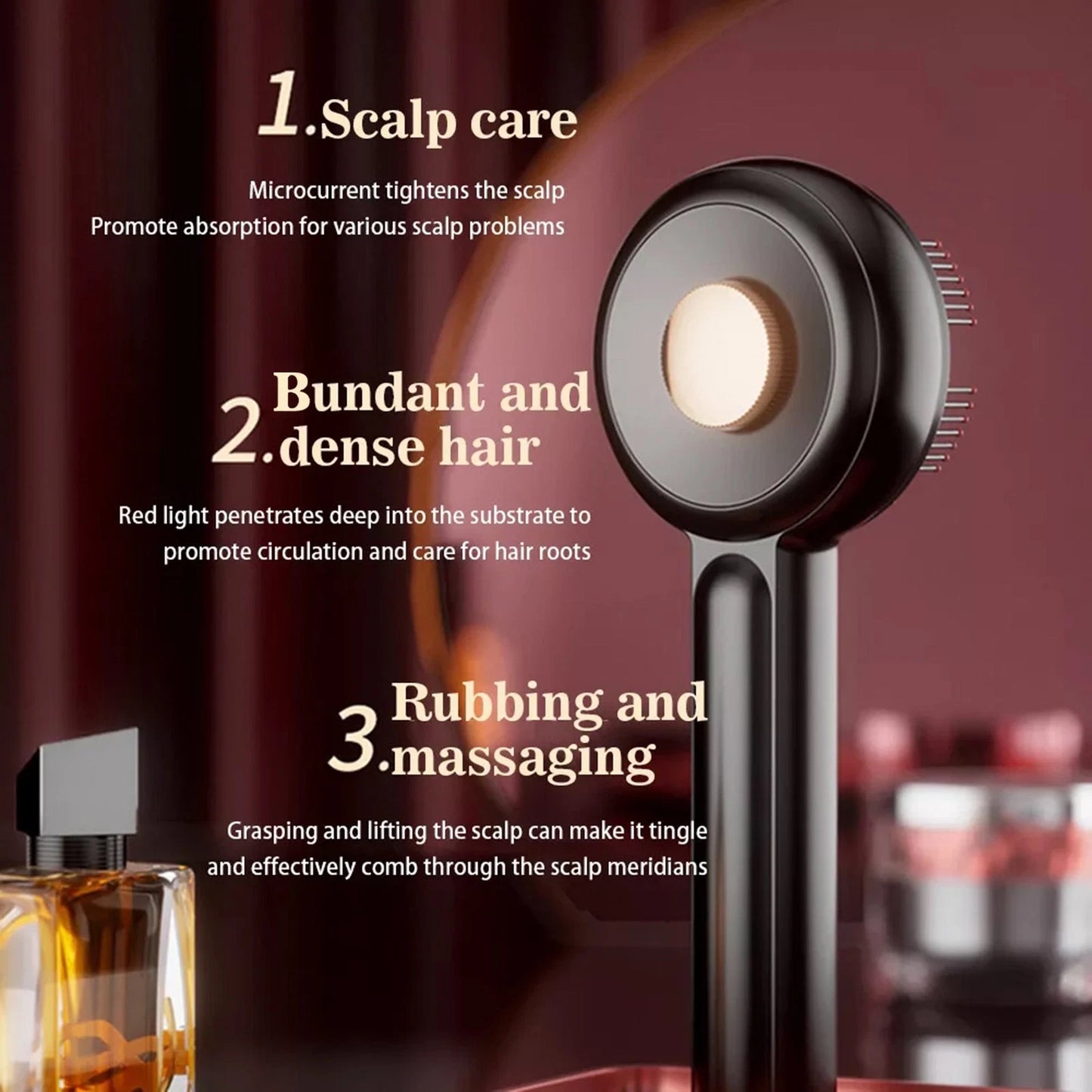 AuraScalp™ Wireless Scalp Massager